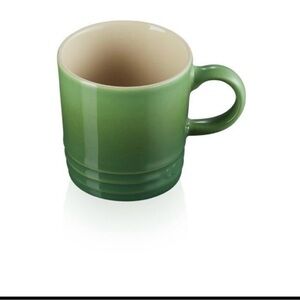 Le Creuset Stoneware Drinkware Bamboo Green Mug
